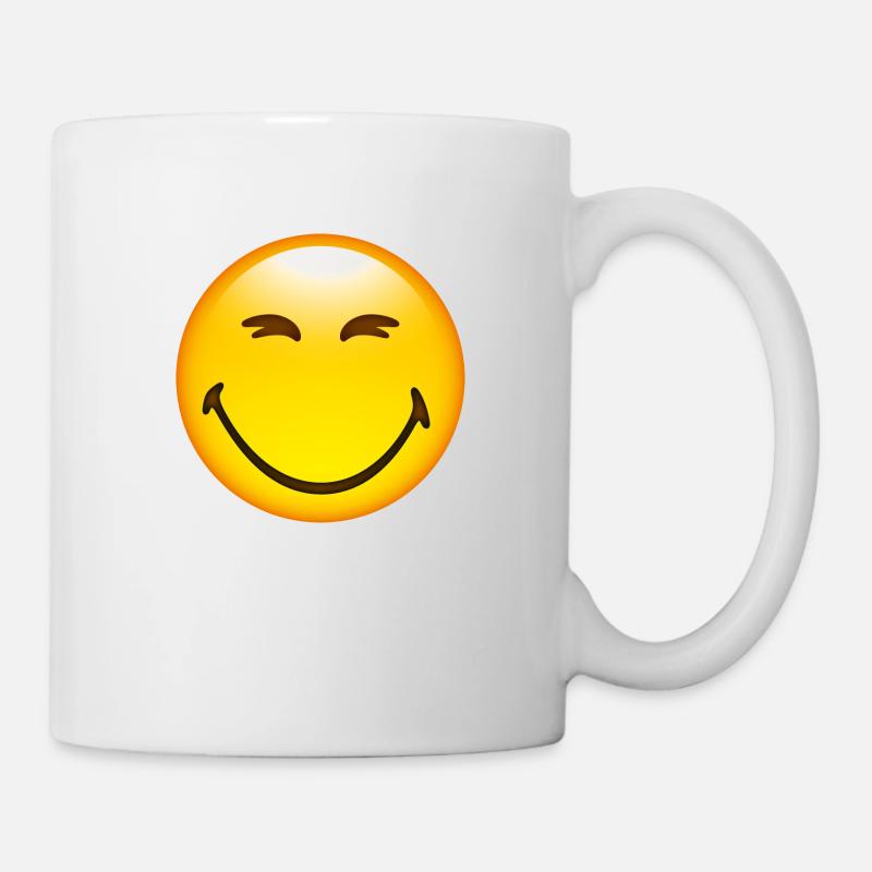 Smiley Happy - Mug blanc - blanc