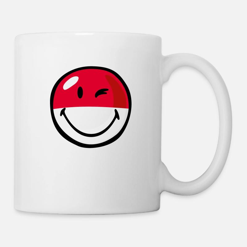 Smiley Indonesia - Mug - white