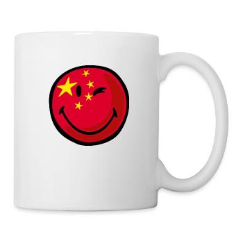Smiley China - Mug blanc - blanc - Droite