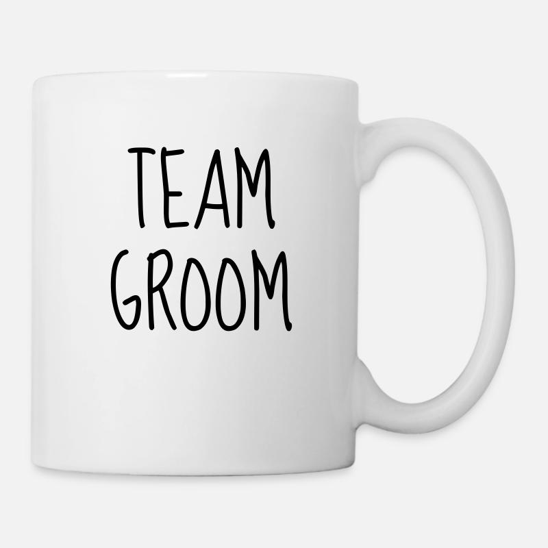 Mariage Amour Marié Mariée EJG EVJF Mari Femme - Mug blanc - blanc