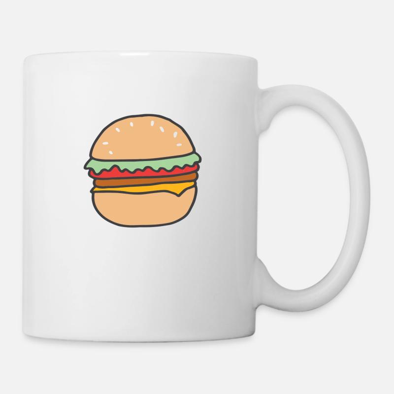 BURGER - Mug - white