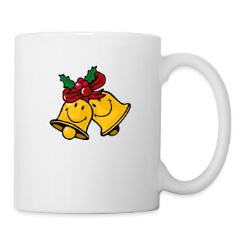 Smiley Christmas Bells - Tasse - Weiß - Rechts