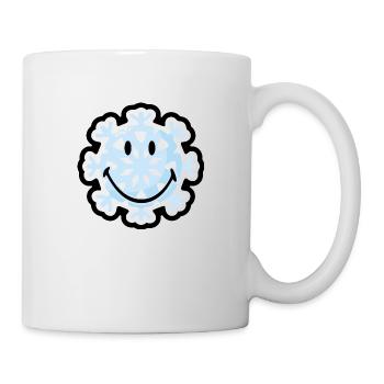 Smiley Snow Flake - Mug - white - Right
