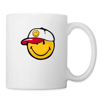 Smiley Baseball Pitcher - Mug - white - Right