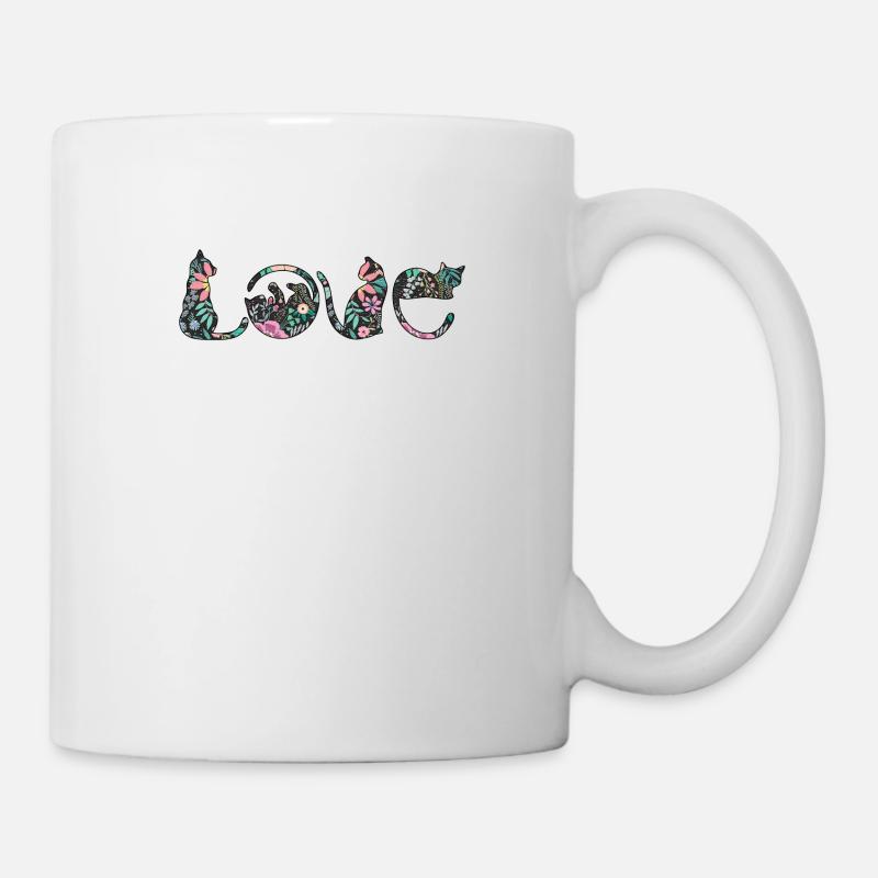 Love Cat - Mug - white