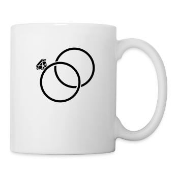 ehe_ringe_001 - Tasse - Weiß - Rechts