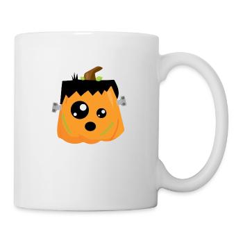 Kürbis - Tasse - Weiß - Rechts