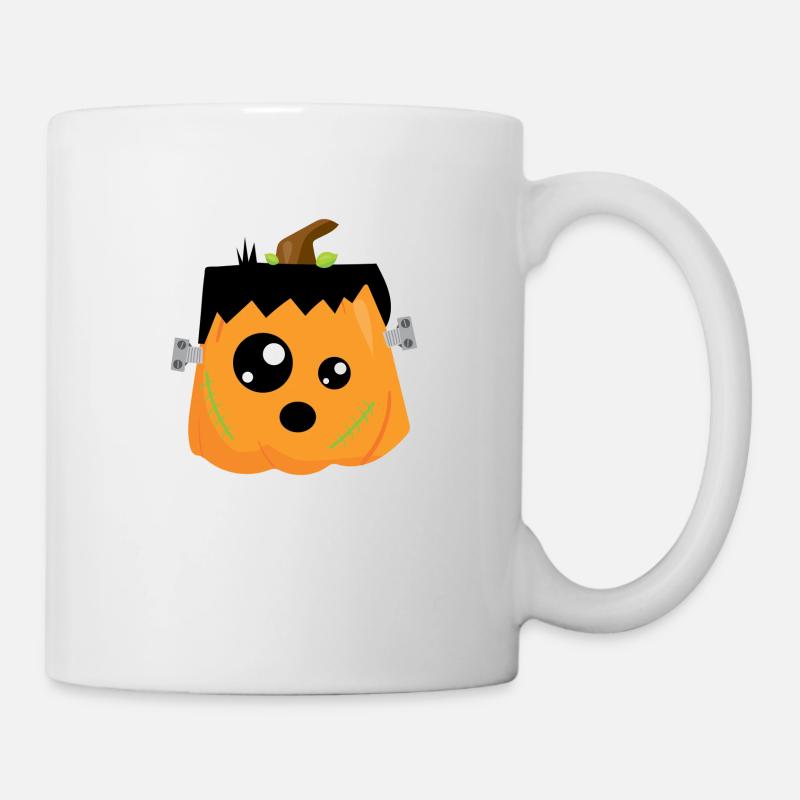 Kürbis - Tasse - Weiß