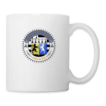 Logo Breizh ma bro blason Finistère - Mug blanc - blanc - Droite