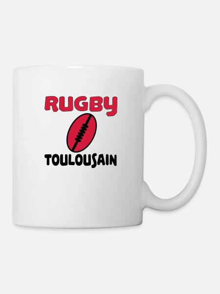 Rugby toulousain - Mug blanc - blanc