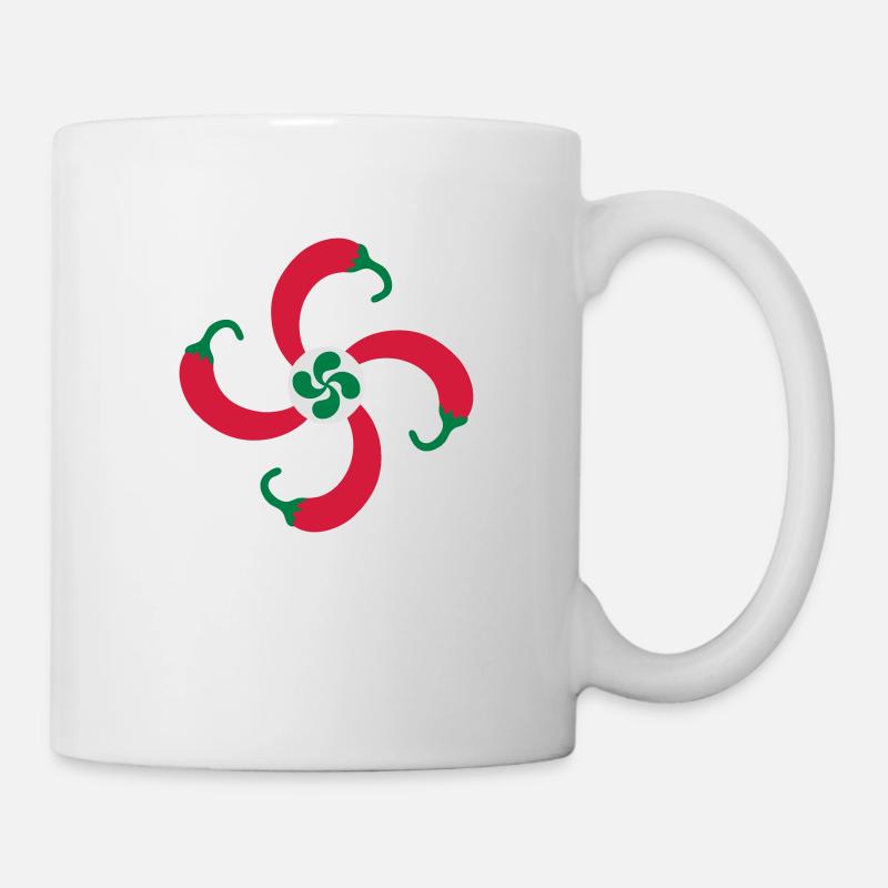 espelette - ezpeleta - piment - Mug blanc - blanc
