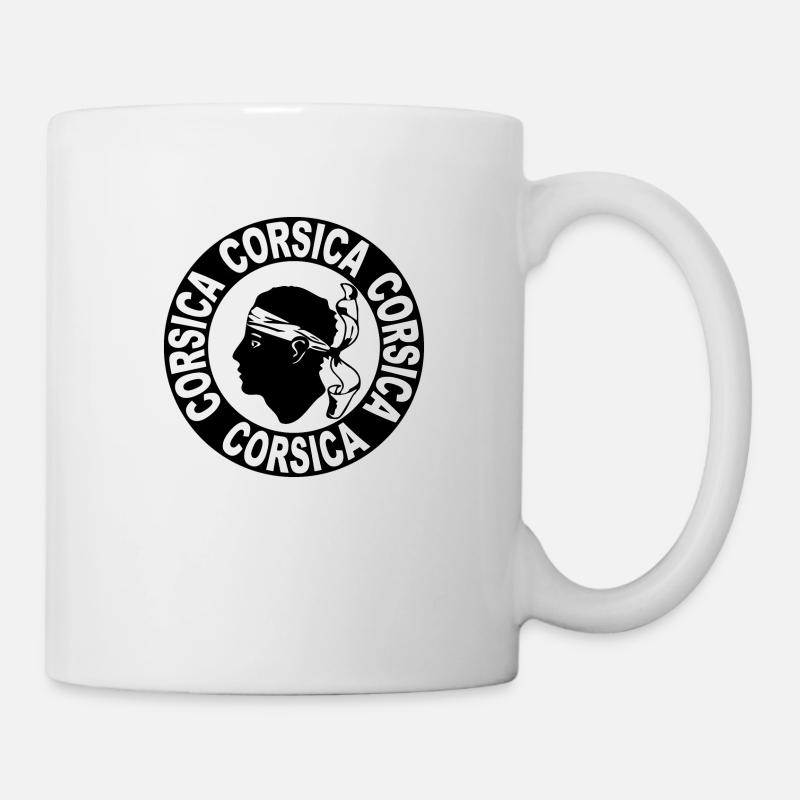corse corsica 02 - Mug blanc - blanc