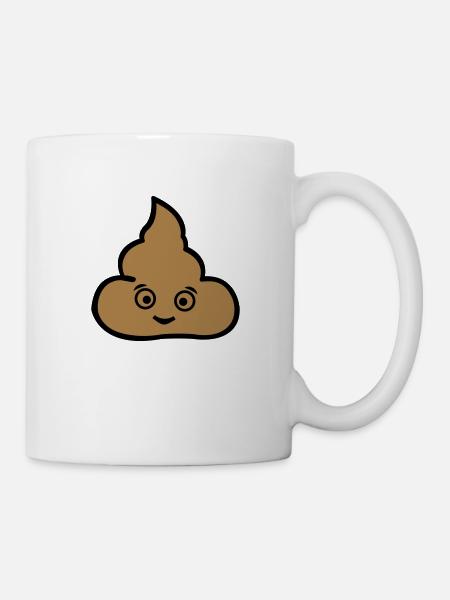 kacke_02 - Tasse - Weiß