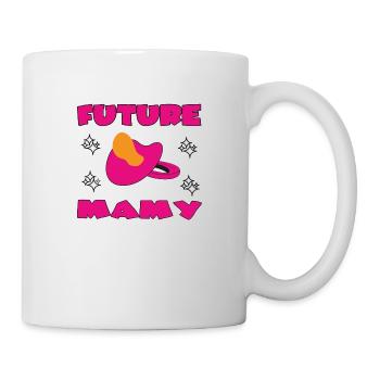 Future mamy - Tasse - Weiß - Rechts