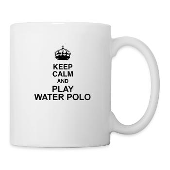 Water Polo / Waterpolo / Water-Polo / Wasserball - Mug - white - Right