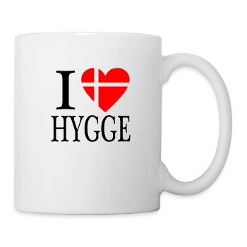 J'aime Hygge - Mug blanc - blanc - Droite