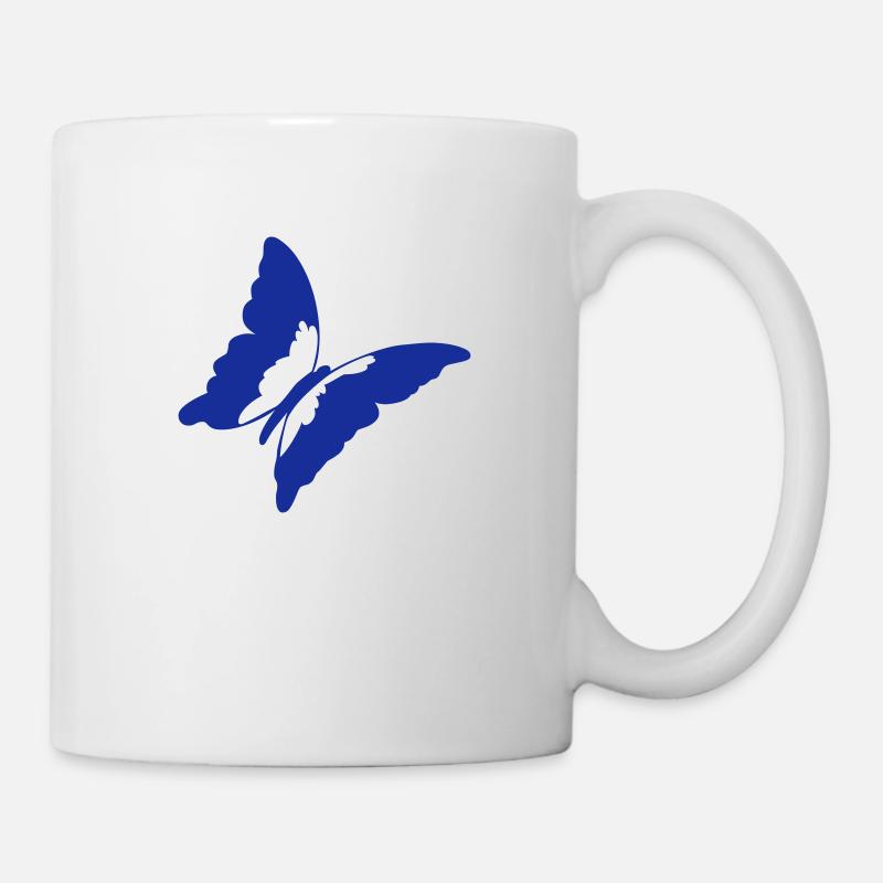 butterfly_01 - Mug blanc - blanc
