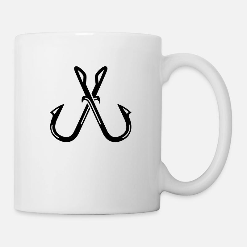 Angeln - Tasse - Weiß