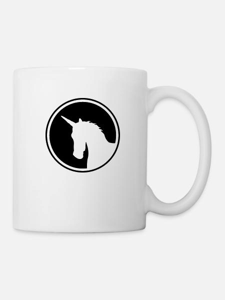 Einhorn - Tasse - Weiß