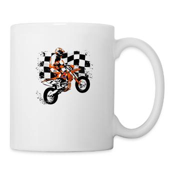 Supermoto Racing - Supermotard - Mug blanc - blanc - Droite