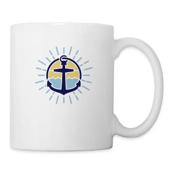 Maritime Design (anchor) - Mug - white - Right