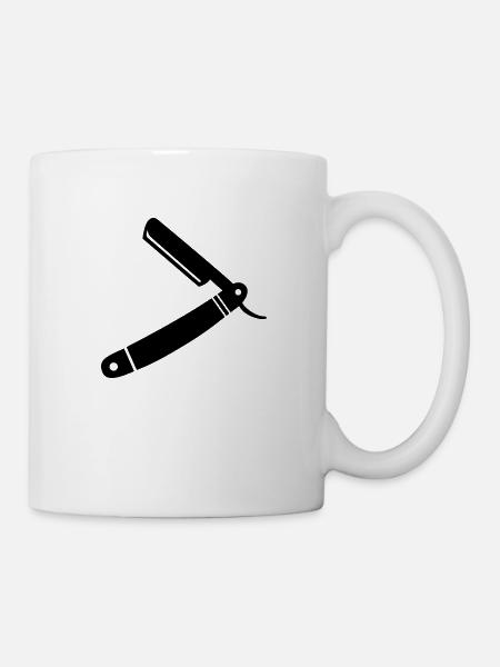 barber - Tasse - Weiß