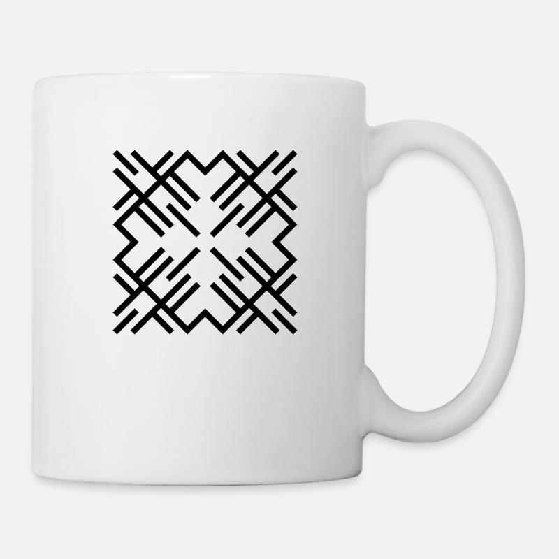 Lines of MAYA 01 - Mug - white