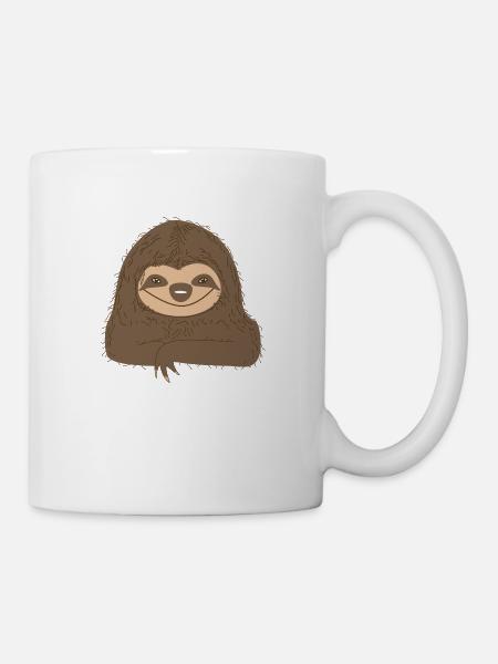 sloth (b) - Mug - white