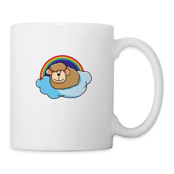 Schäfchenwolke - Tasse - Weiß - Rechts