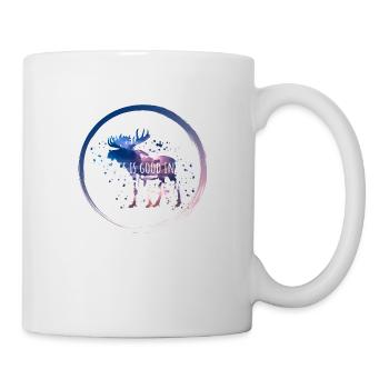 Scandinavie en disant - Mug blanc - blanc - Droite