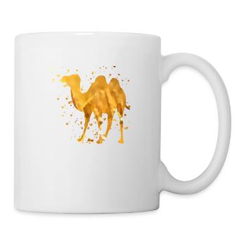 Beau chameau - Mug blanc - blanc - Droite