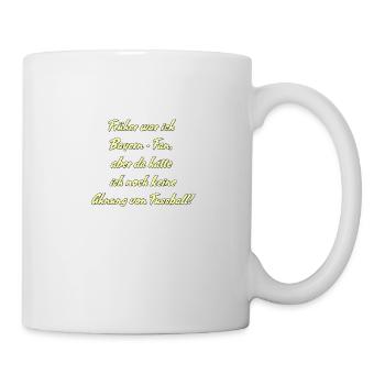 Anti Bayern-Fan - Tasse - Weiß - Rechts