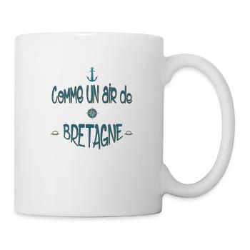 Luft der Bretagne - Tasse - Weiß - Rechts