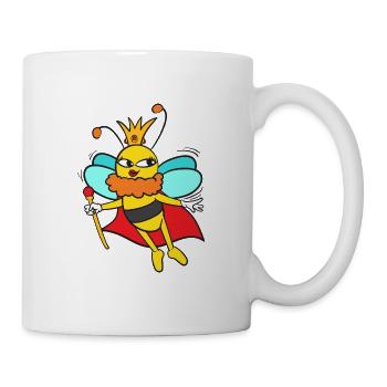 reine d'abeille - Mug blanc - blanc - Droite