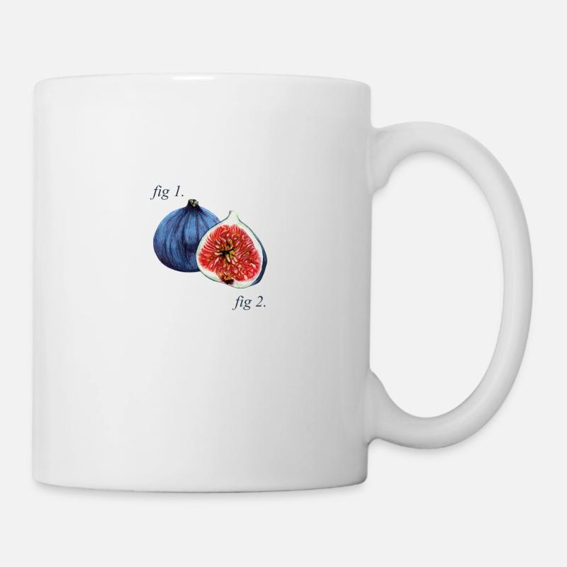 Fig. 1. Schéma des figues. - Mug blanc - blanc