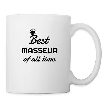 Massage Masseur Masseuse Work Job Travail - Mug - white - Right