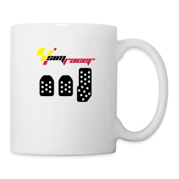 SimRacing /// Simracer /// Top gear - Mug blanc - blanc - Droite