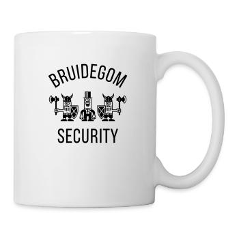 Groom Security Vikings (Enterrement de vie de jeune fille 1C) - Mug blanc - blanc - Droite