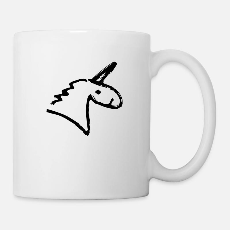 Einhorn - Tasse - Weiß