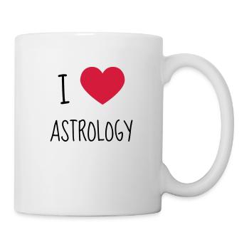 Astrologie / Astrologe / Stern / Horoskop / - Tasse - Weiß - Rechts