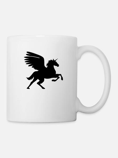 Pégase - Mug blanc - blanc