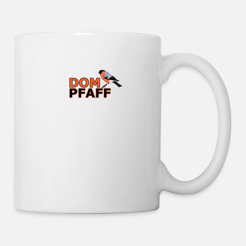 Painted Bullfinch Bird Animal Design Illustration - Mug - white