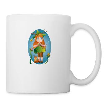 Sorcière de la nature - Mug blanc - blanc - Droite