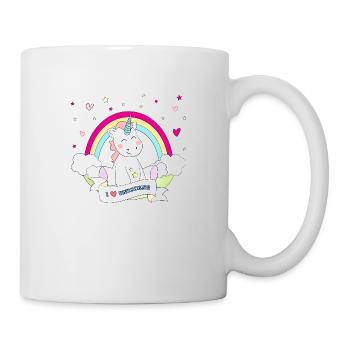 (i_love_unicorns) - Mug blanc - blanc - Droite