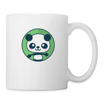 Panda will eine Umarmung - Tasse - Weiß - Rechts