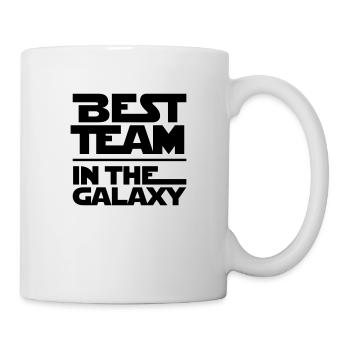 BEST TEAM IN THE GALAXY - Tasse - Weiß - Rechts