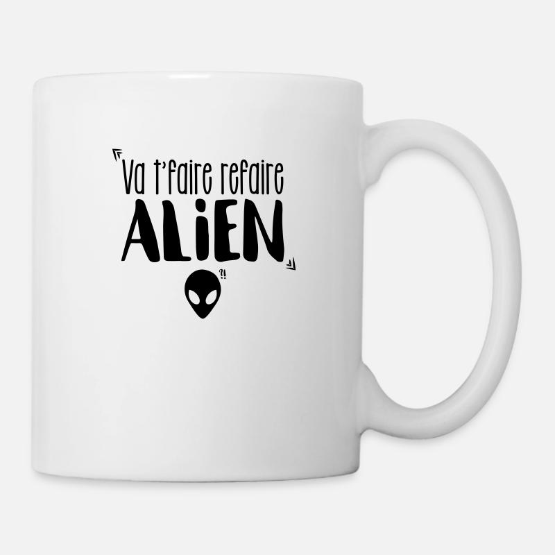 Dikkenek Alien - Mug blanc - blanc