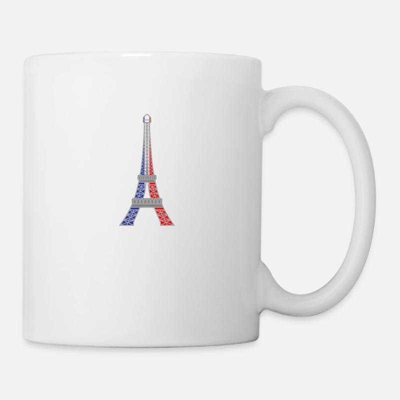 France Eiffel Tower - Mug - white