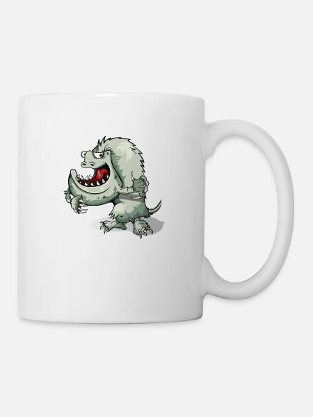 monster - Tasse - Weiß