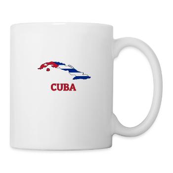 Kuba - Tasse - Weiß - Rechts